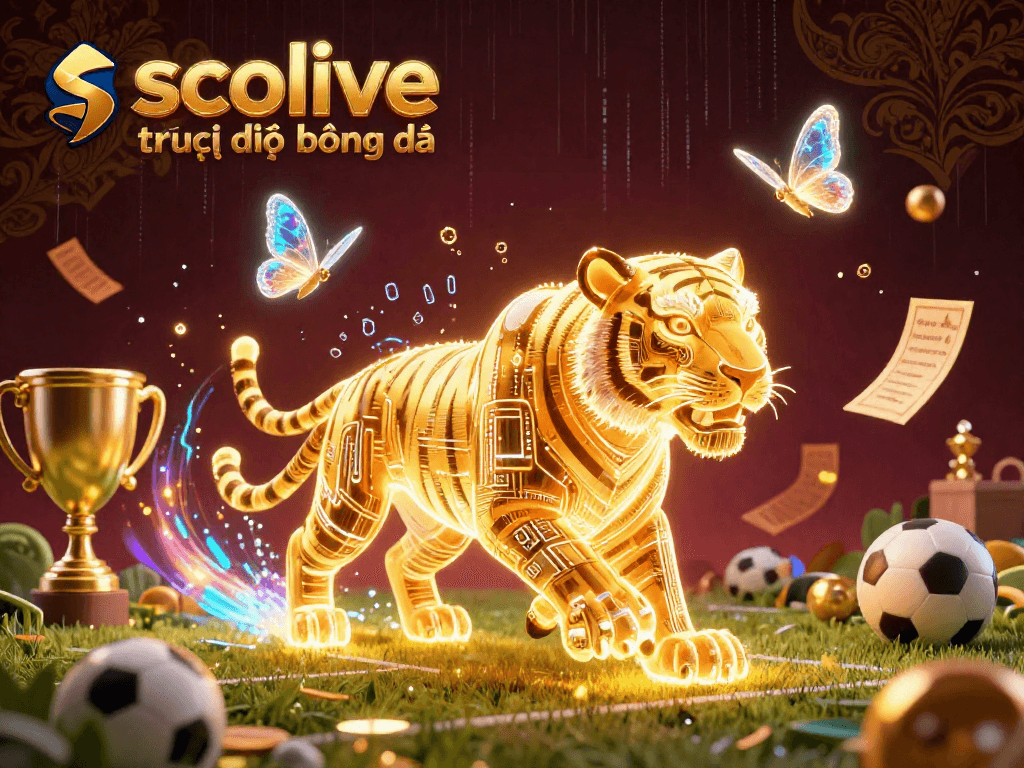 Engage with the excitement of socolive trực tiếp bóng đá featuring vibrant sports action and trophy elements.