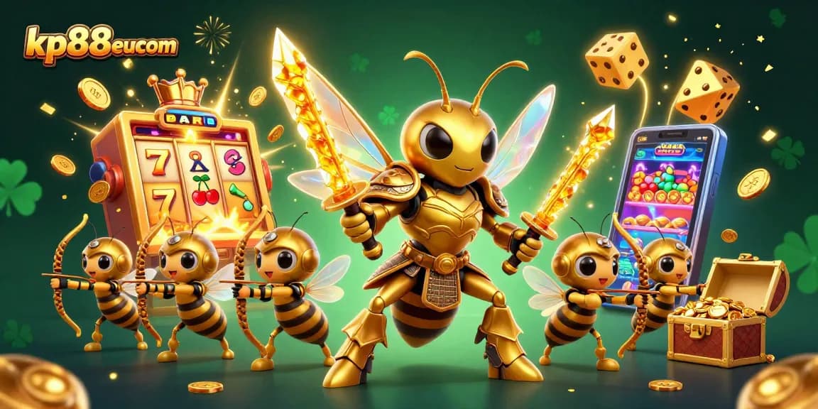 Engage with vivid kp88eucom gaming action featuring samurai hornet and jackpot excitement.
