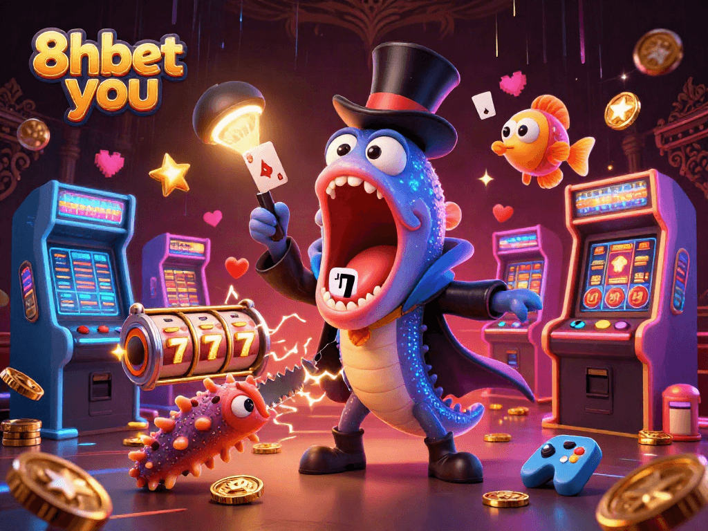 Engage with 8xbet you through captivating 3D casino scenes featuring magic and excitement.
