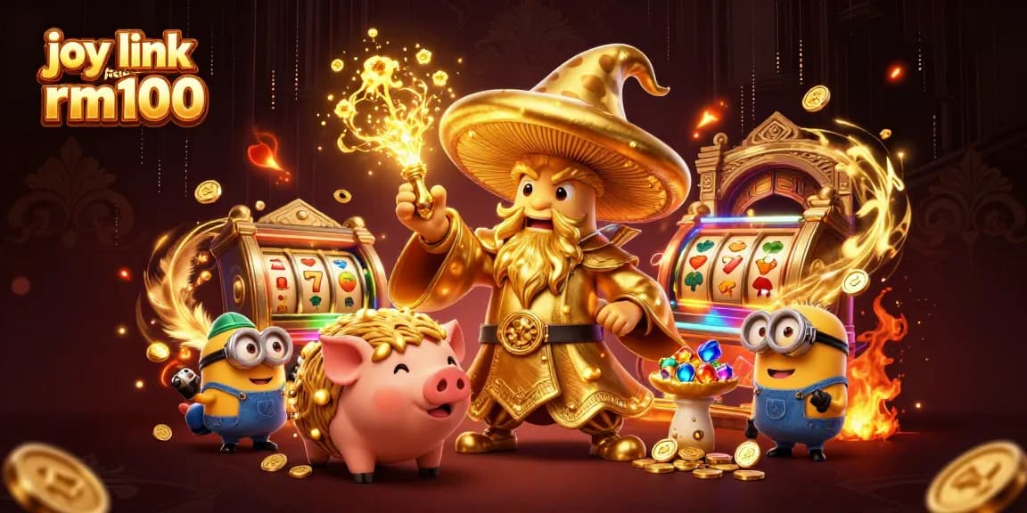 Spin the reels with joy link free credit rm100 as magical characters unleash golden treasures and excitement.