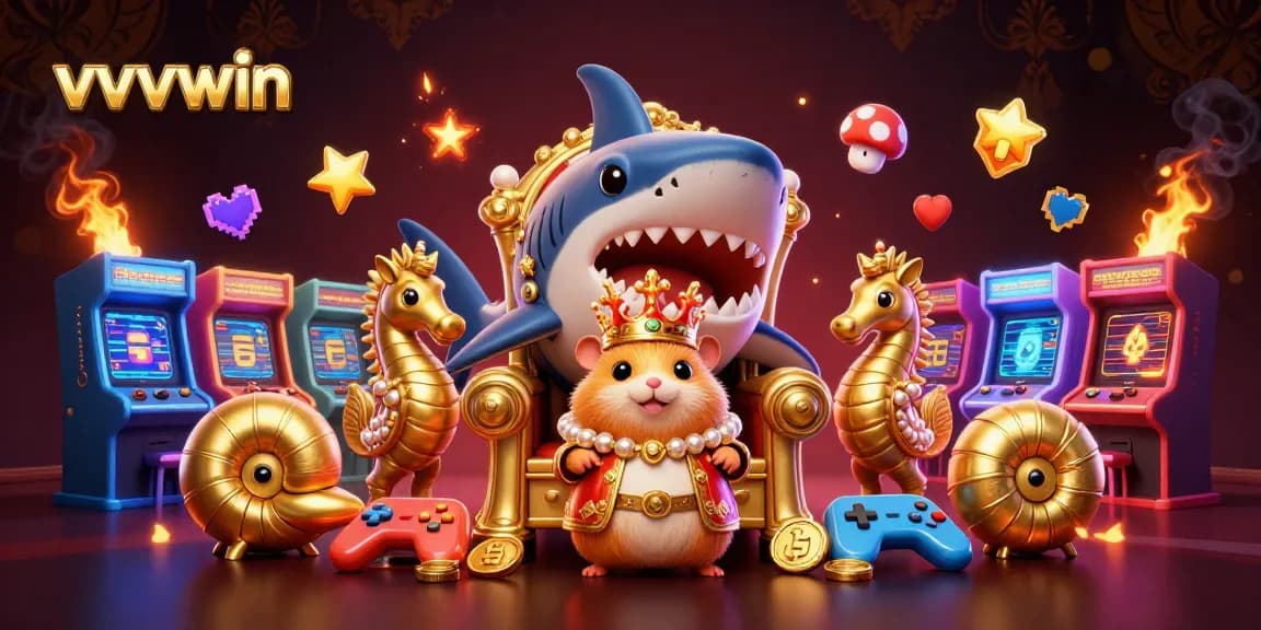 Engage with exciting casino gameplay at vvvwin featuring 3D cartoon elements and vibrant visuals.