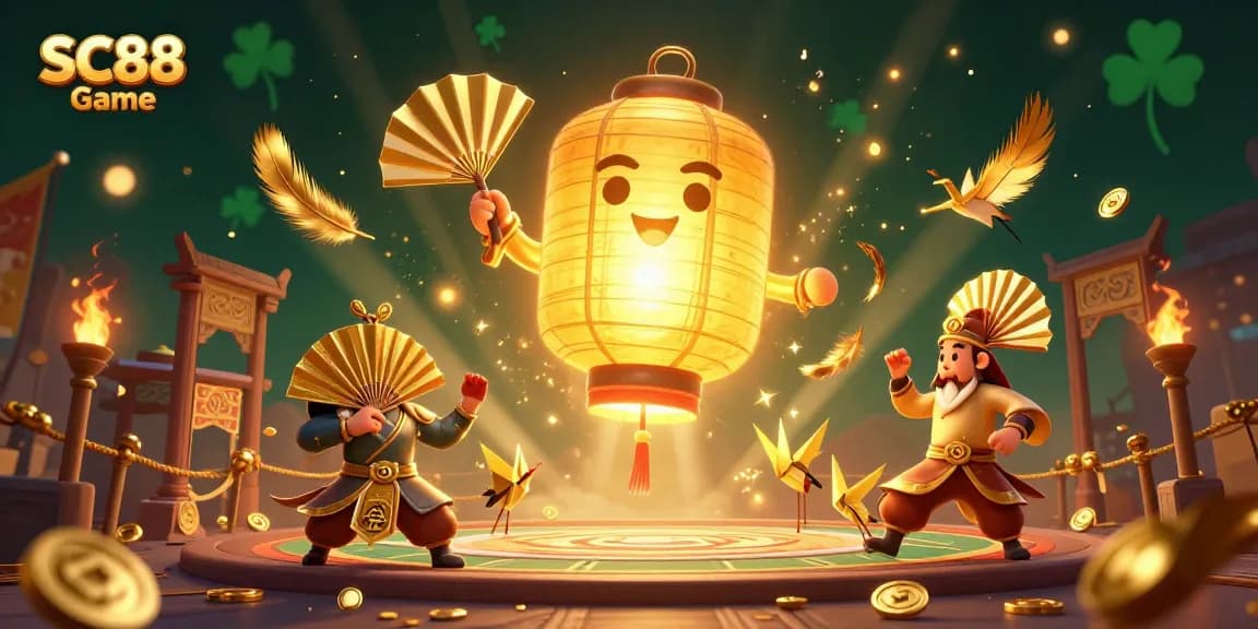 Engage in SC88 Game excitement with vibrant golden spirits and casino action elements for an unforgettable experience.