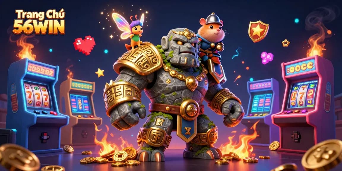 Spin and win at Trang Chủ 56WIN with exciting slot games and vibrant 3D graphics.