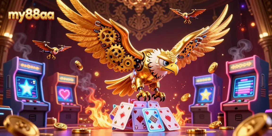 Engage with vibrant gameplay dynamics at my88aa, featuring enticing casino elements amidst 3D arcade graphics.