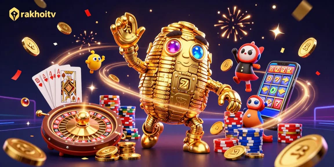 Experience the excitement at RakhoiTV with vibrant live gambling action featuring stunning golem animations and dynamic elements.