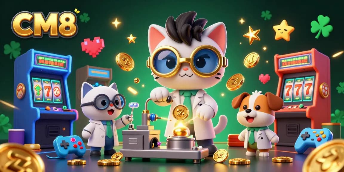 Spin and win at CM8 with thrilling casino games featuring vibrant characters and rich visuals!