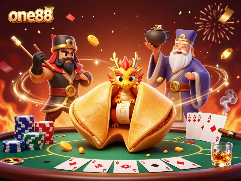 Engage with one88's thrilling online casino experience featuring rich 3D illustrations of games and characters.