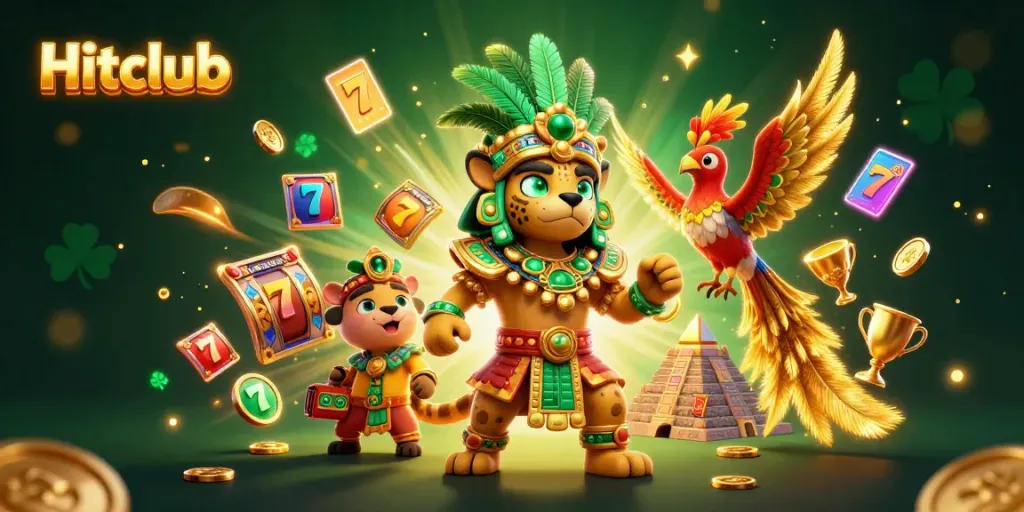 Experience the thrill of Hitclub with vibrant 3D visuals, jackpots, and dynamic elements.