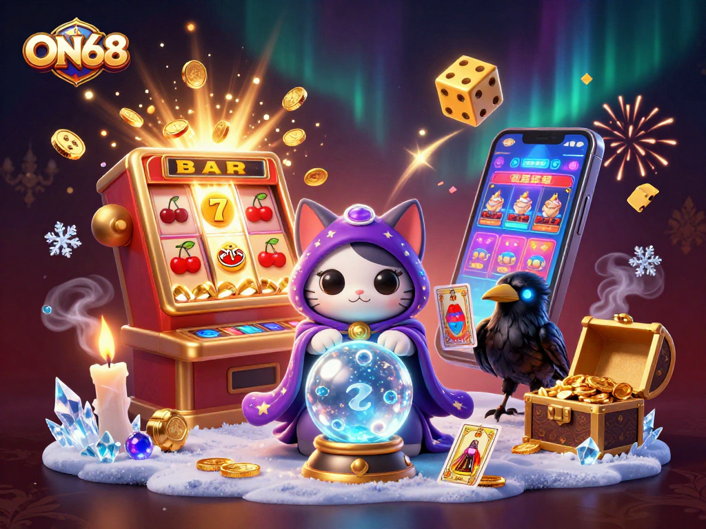 Experience the thrill of ON68's vibrant casino world with engaging games and big wins.
