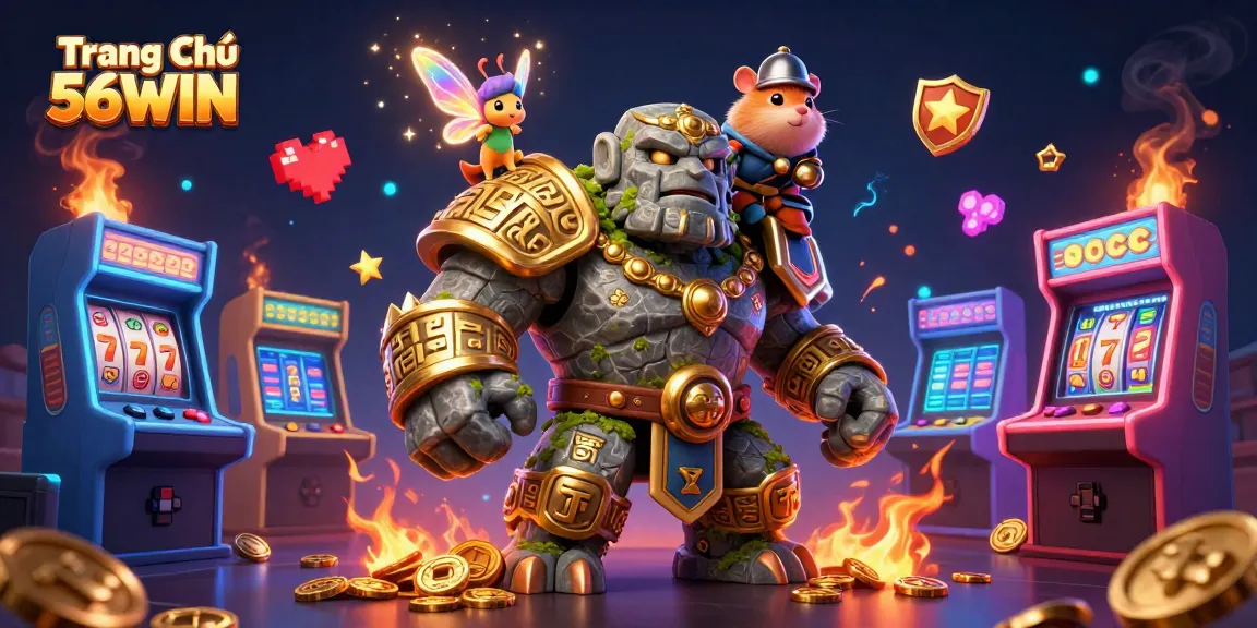 Spin and win at Trang Chủ 56WIN with exciting slot games and vibrant 3D graphics.