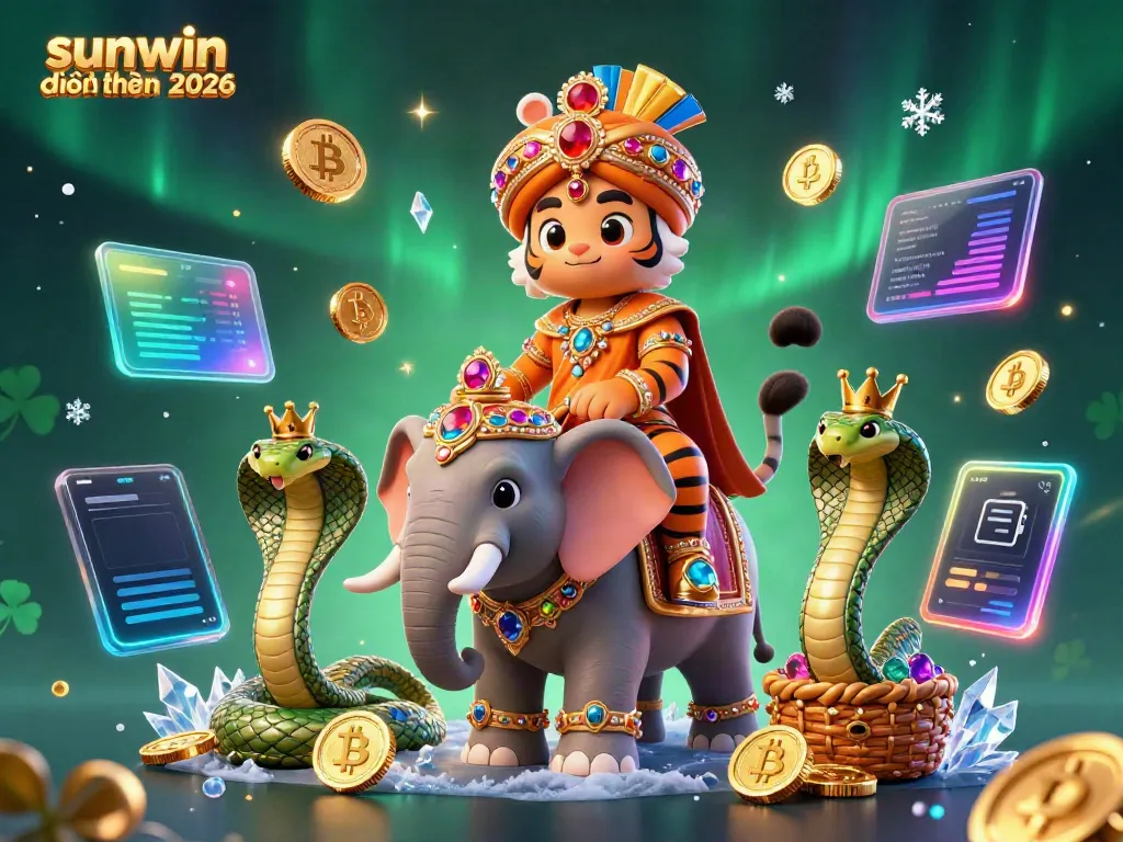 Experience thrilling gameplay at sunwin đổi thưởng 2026 with a vibrant casino-themed illustration.