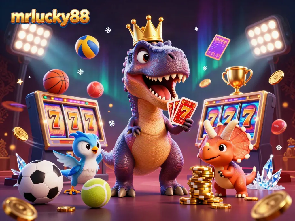 Experience exciting gameplay at MrLucky88 with fun characters and engaging slot reels