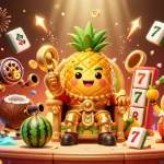 Claim exciting rewards with free credit rm88 no deposit at a vibrant tropical casino scene featuring animated characters.